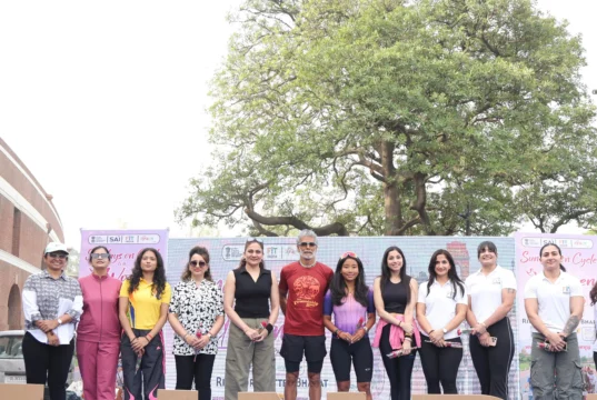 Dr. Shikha Gupta Inspires Thousands at Delhi’s National Stadium Dr. Shikha Gupta