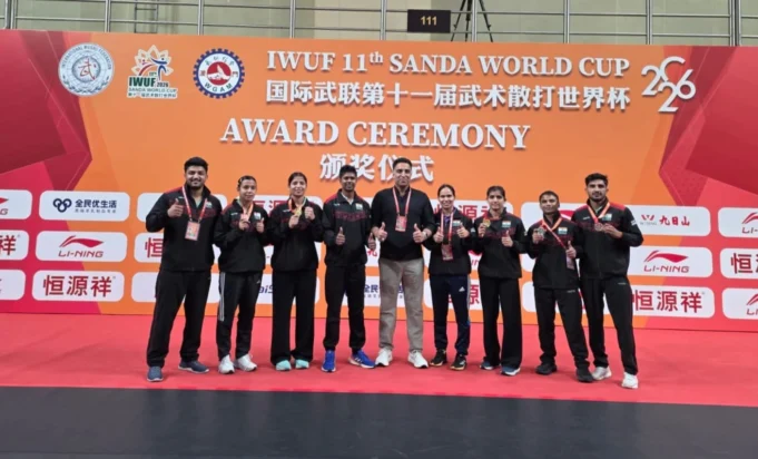 India wins 5 medals in 11th Sanda World Cup Macau