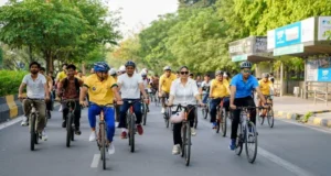 फिट इंडिया संडे ऑन साइकिल: देशभर में दिखा उत्साह, रोप स्किपिंग गतिविधियों ने भी खींचा ध्यान people cycling at fit india sundays on cycle event