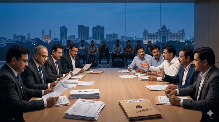 तेलंगाना ओलंपिक एसोसिएशन विवाद, निर्वाचक मंडल सत्यापन और IOA की भूमिका का प्रतीकात्मक चित्र