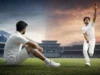 Jasprit Bumrah Injury: कौन हैं Auqib Nabi? 60 विकेट से Team India तक Jasprit Bumrah की चोट और Auqib Nabi के Team India चयन की AI-निर्मित प्रतीकात्मक इमेज