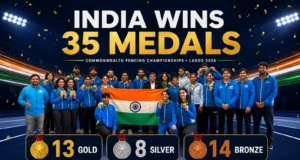 India Wins 35 Medals at Commonwealth Fencing Championships 2026 India wins 35 medals at Commonwealth Fencing Championships 2026 in Lagos