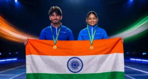 सीनियर कॉमनवेल्थ फेंसिंग 2026: भारत को 2 गोल्ड सीनियर कॉमनवेल्थ फेंसिंग 2026 में भारत के गोल्ड विजेता करण सिंह और कनागलक्ष्मी